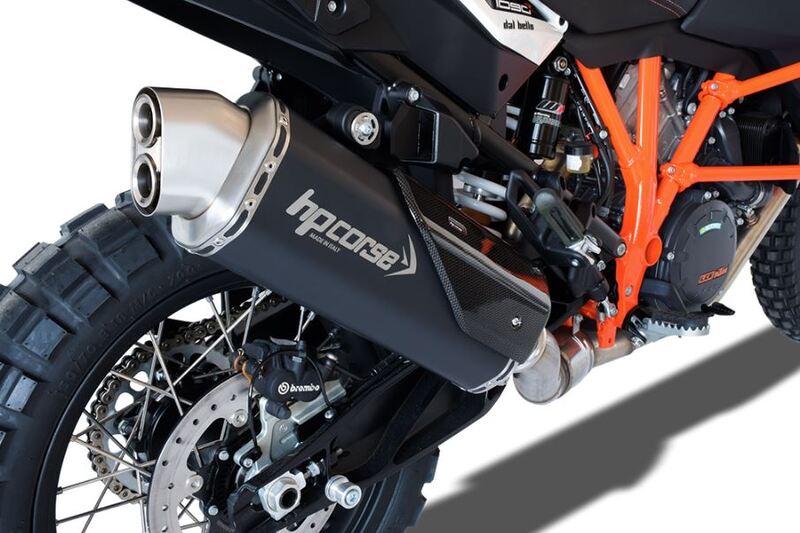 Ktm Adventure 1190 [HP CORSE] - 4-Track R Slip On rear silencer