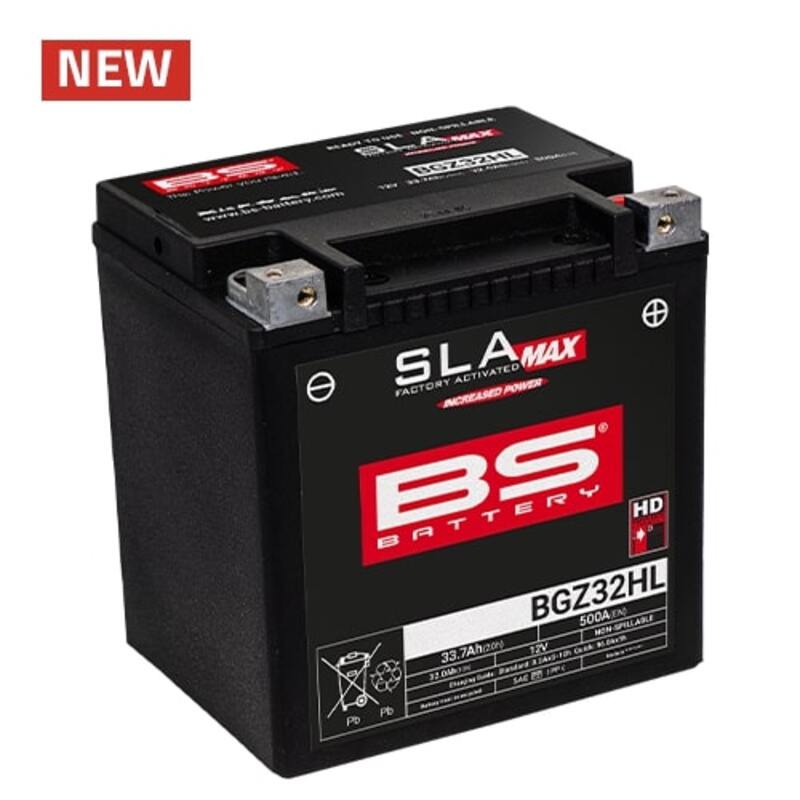Bmw R 18 2021- [BS ACCU] - SLA onderhoudsvrije accu fabrieksgeactiveerd - BGZ32HL