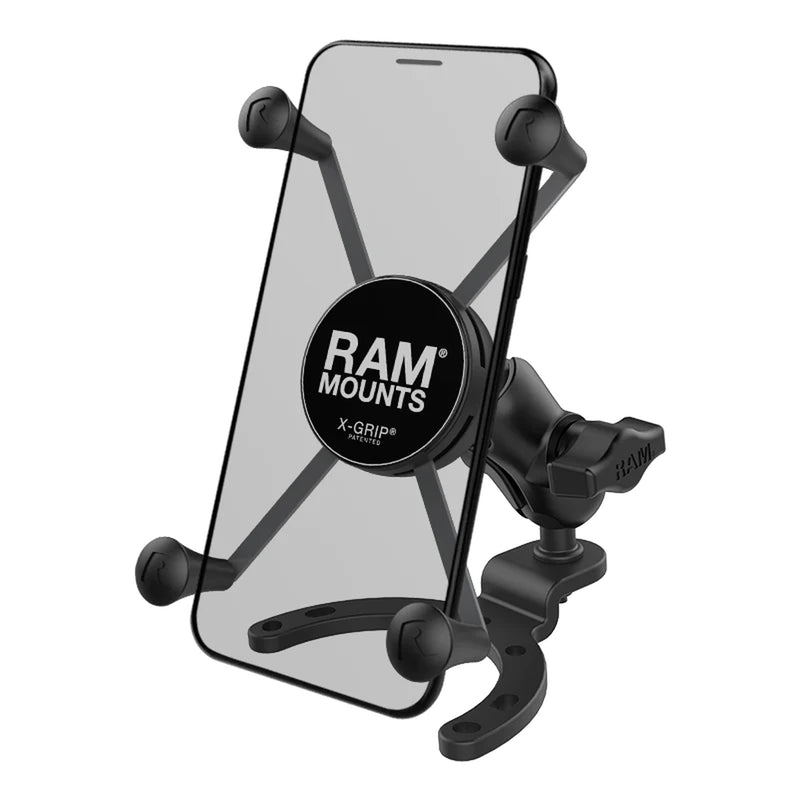 Bmw K 1200 [RAM] - MOUNTS X-Grip® telefoonhouder met korte mouw en grote tankbasis - grote telefoons
