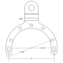 Bmw R 1100 R Typ 259 [RAM] - MOUNTS X-Grip® Kurzarm-Telefonhalterung mit großem Tankfuß - große Telefone-3