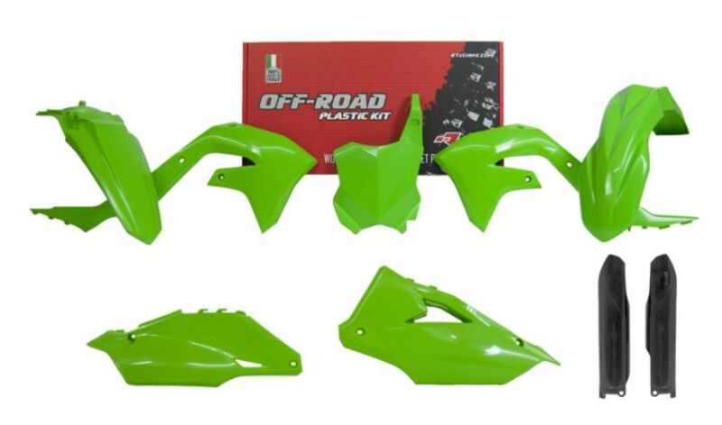Kawasaki Kx 250 [RACETECH] - Kunststofset 6 stuks