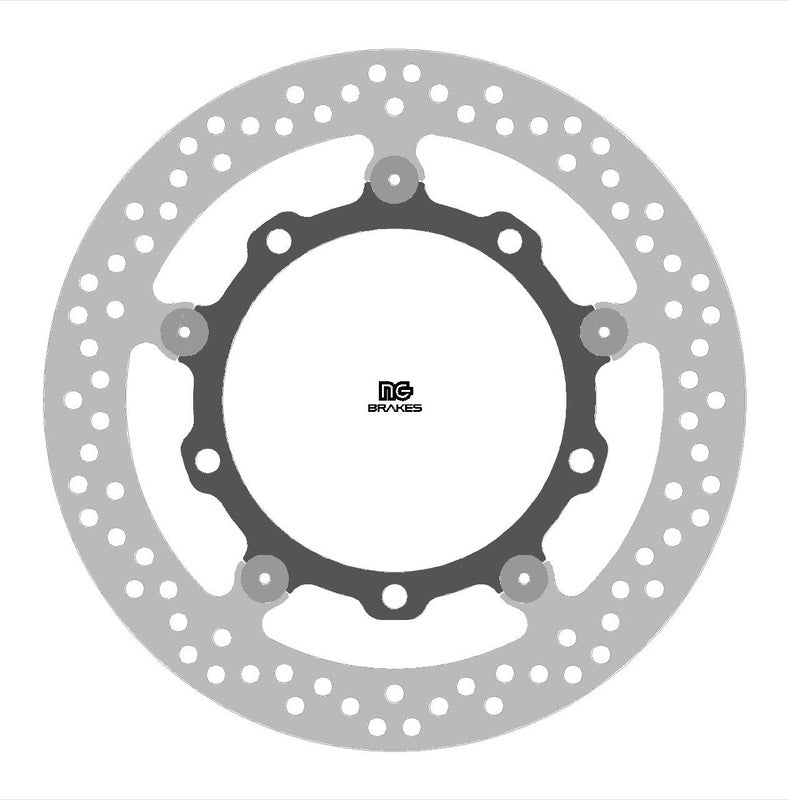 Kawasaki Zx 400 [NG BRAKE DISC] - round rigid brake disc