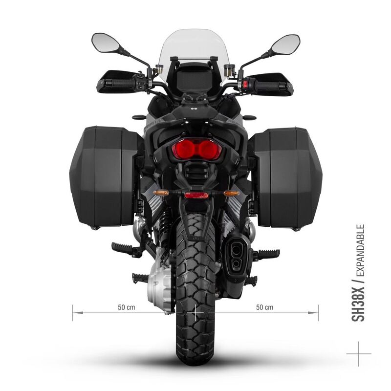 Moto Guzzi Stelvio [SHAD] - 3P montagesysteem