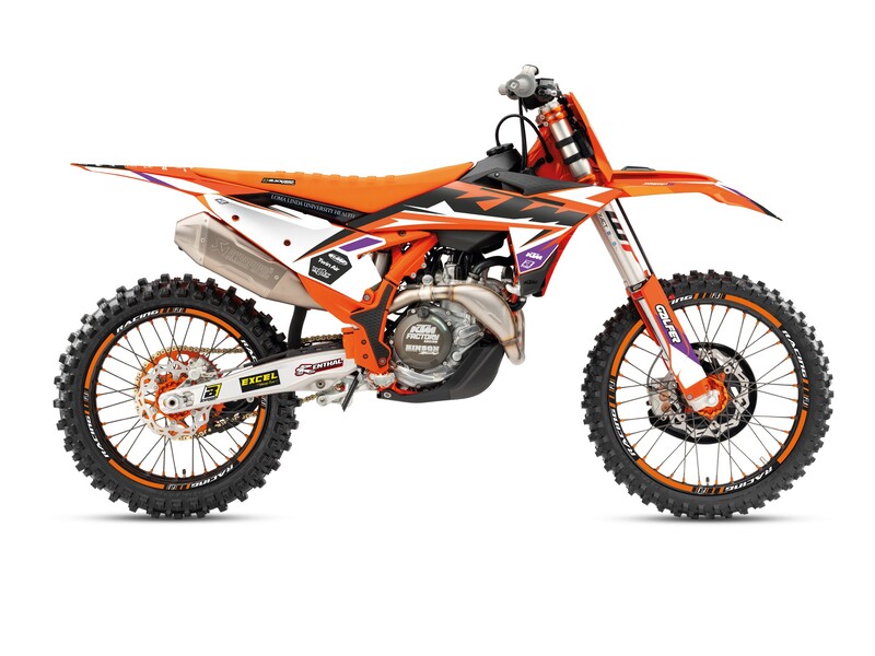 Ktm Sx 250 [BLACKBIRD] - Dream Graphic 5 Deko-Kit - Chrome EFX Version
