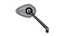 Mo.View Sport 150 Extra spiegel voor M10 -thread [Motogadget]-1