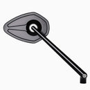 Mo.View Sport 180 Extra spiegel voor M10 -thread [Motogadget]-1