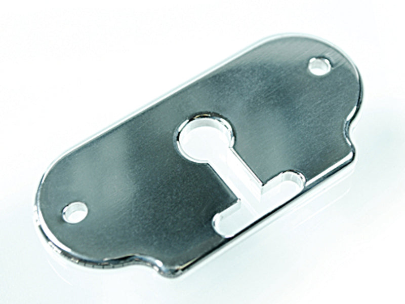 Motorcycle combination instrument holder with LED, silver [MotoGadget]