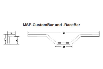 Triumph Speedmaster [FEHLING] - Custom Bar Hoog 850 mm Chroom