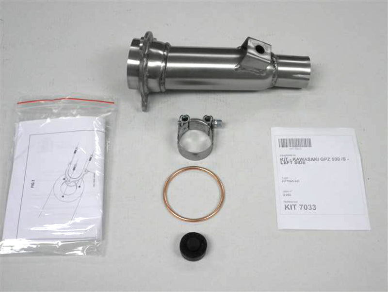 Kawasaki GPZ 500 [IXIL] - adapter pipe, GPZ 500 S, left