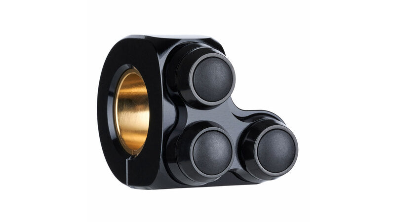 Mo.Switch Basic 3-button fitting black for motorcycles [MotoGadget]