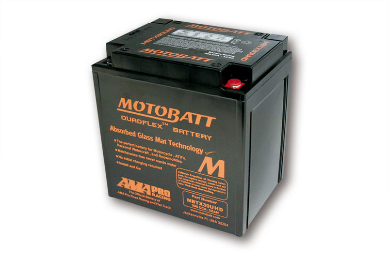 Moto Guzzi Le Mans 850 [MOTOBATT] - Batterie MBTX30UHD, Schwarz
