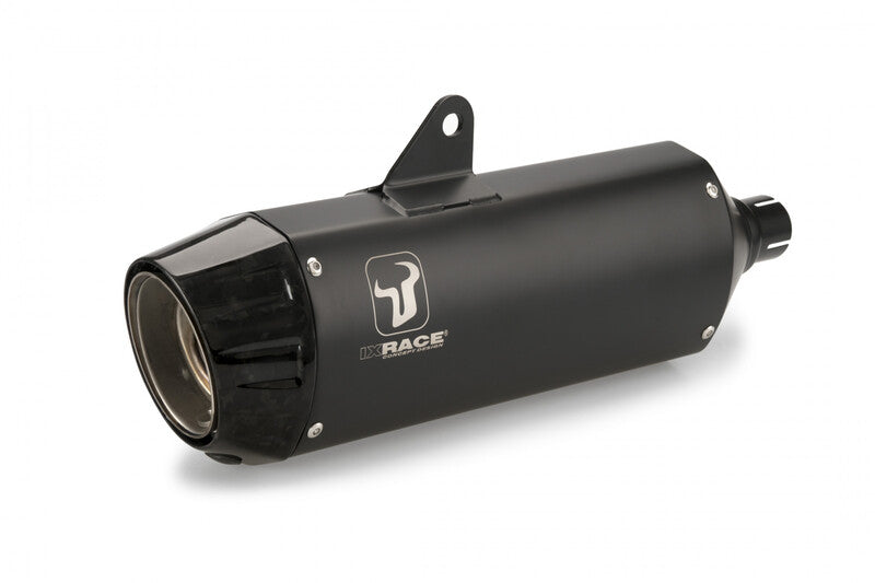 Honda Cb 750 Boldor [IXRACE] - Desert stainless steel muffler for Honda CB 750 HORNET, 23- (RH12)
