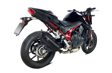 Honda Cb 750 Hornet [IXRACE] - Woestijn roestvrijstalen uitlaatdemper voor Honda CB 750 HORNET, 23- (RH12) - 0