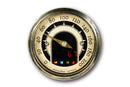 Analog Tacho mst vintage Messingring für Motorräder [MOTOGADGET]-1