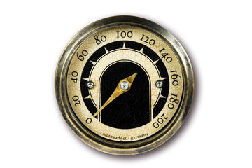 Analog Tascho MST Vintage Brass Ring voor motorfietsen [Motogadget] - 0