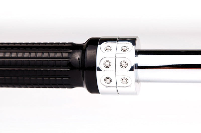 Mo.Switch Mini button fitting 22mm silver for motorcycles [MotoGadget]