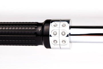 Mo.Switch Mini button fitting 22mm silver for motorcycles [MotoGadget] - 0
