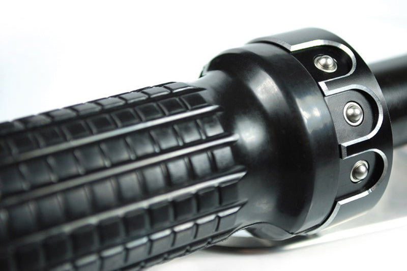 Motorcycle buttons Mo.Switch Mini, 1 inch black/silver [MotoGadget]