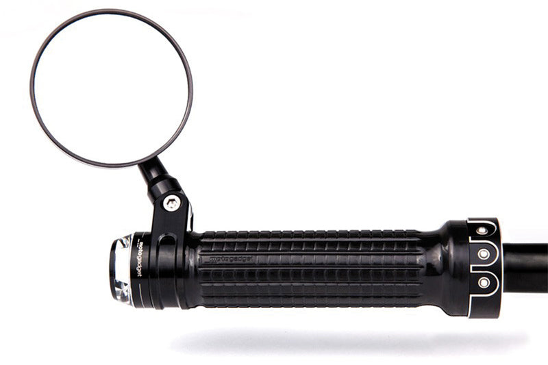 Motorcycle buttons Mo.Switch Mini, 1 inch black/silver [MotoGadget]