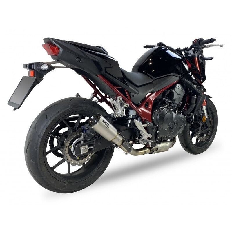 Honda Cb 750 Boldor [IXIL] - RC uitlaatdemper RVS / eindkap carbon