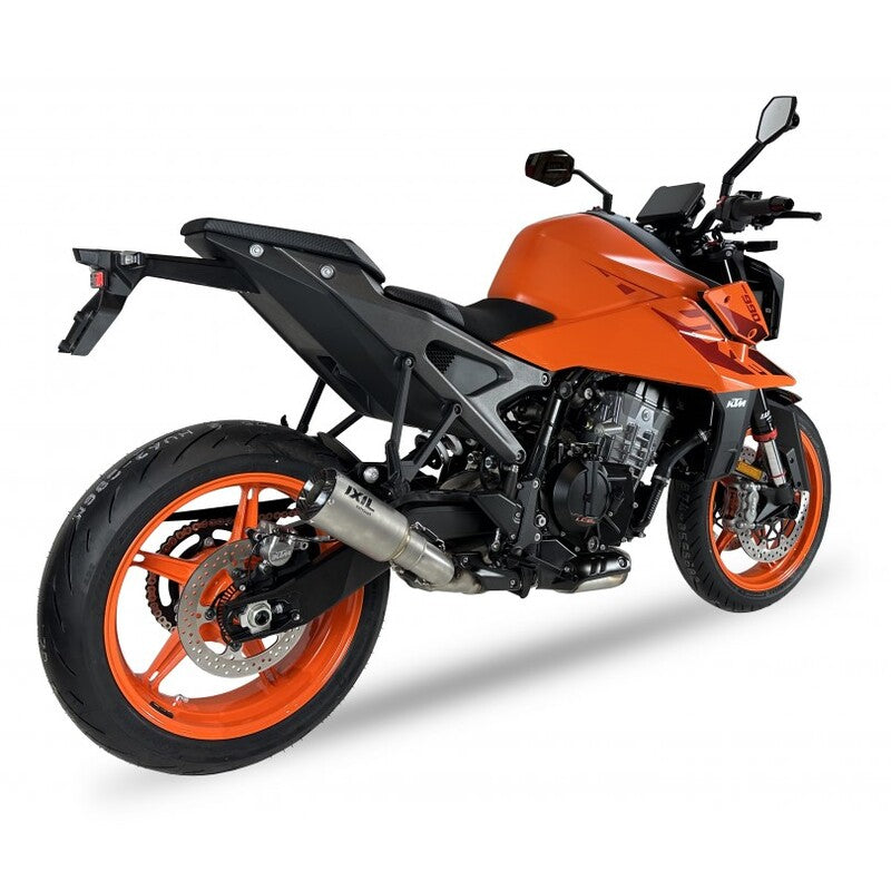 Ktm Duke 990 [IXIL] - RC demper RVS / eindkap carbon