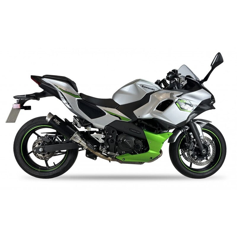 Kawasaki Z 500 [IXIL] - RC3B Slip-On Endtopf Edelstahl Schwarz