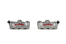 Yamaha Yzf R6 [BREMBO RACING] - GP4-RS Paar radiale remklauwen vooraan 4 zuigers Ø3mm