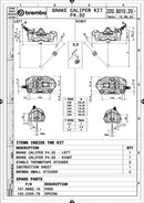 Ducati Panigale 1199 [BREMBO RACING] - Pair of GP4RX - 1mm brake calipers (CNC machined - chrome plated) (with pads)-4
