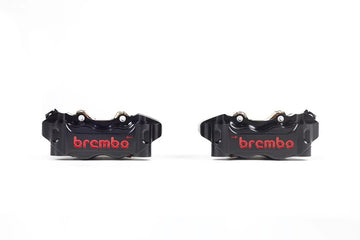 Ducati Hyperstrada 821 [BREMBO RACING] - UPGRADE GP4-RB 4-zuiger remklauwen (paar) voor, Ø 30/34 mm - 0