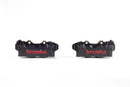 Suzuki Gsx 1300 R Hayabusa [BREMBO RACING] - UPGRADE GP4-RB 4-piston brake calipers (pair) front, Ø 30/34 mm