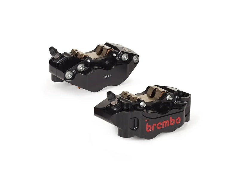 Kawasaki Zr 400 [BREMBO RACING] - UPGRADE GP4-RB 4-zuiger remklauwen (paar) voor, Ø 30/34 mm