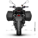 Yamaha Mt 09 Mt 09 Sp Mt 09 Tracer [SHAD] - 3P mounting system (side)