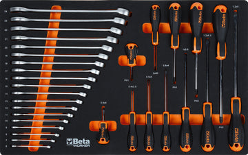BETA WORKER Assortiment van 189 gereedschappen