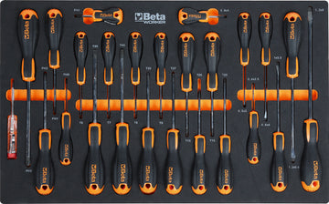 BETA WORKER Assortiment van 390 gereedschappen