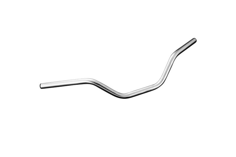 Harley Davidson Sportster 883 Iron XL 883 N [HIGHWAY HAWK] - XLX-Style 1 inch handlebar with 3 holes, 800mm wide 130mm high, chrome