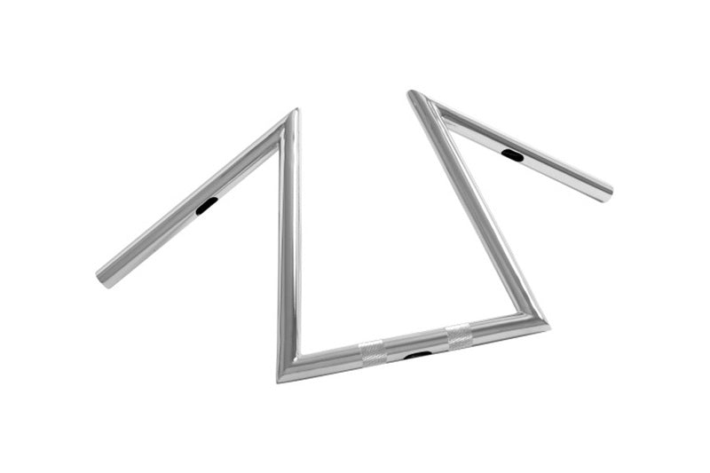 Harley Davidson Fxst [HIGHWAY HAWK] - Z-Bar Extreme 1 inch stuur met 3 gaten, 630 mm breed 300 mm hoog, chroom