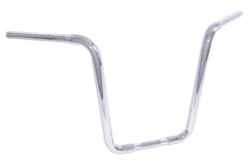 Harley Davidson Sportster Note [HIGHWAY HAWK] - Narrow Apehanger 1 inch handlebar with 3 holes, 860mm wide 430mm high, chrome