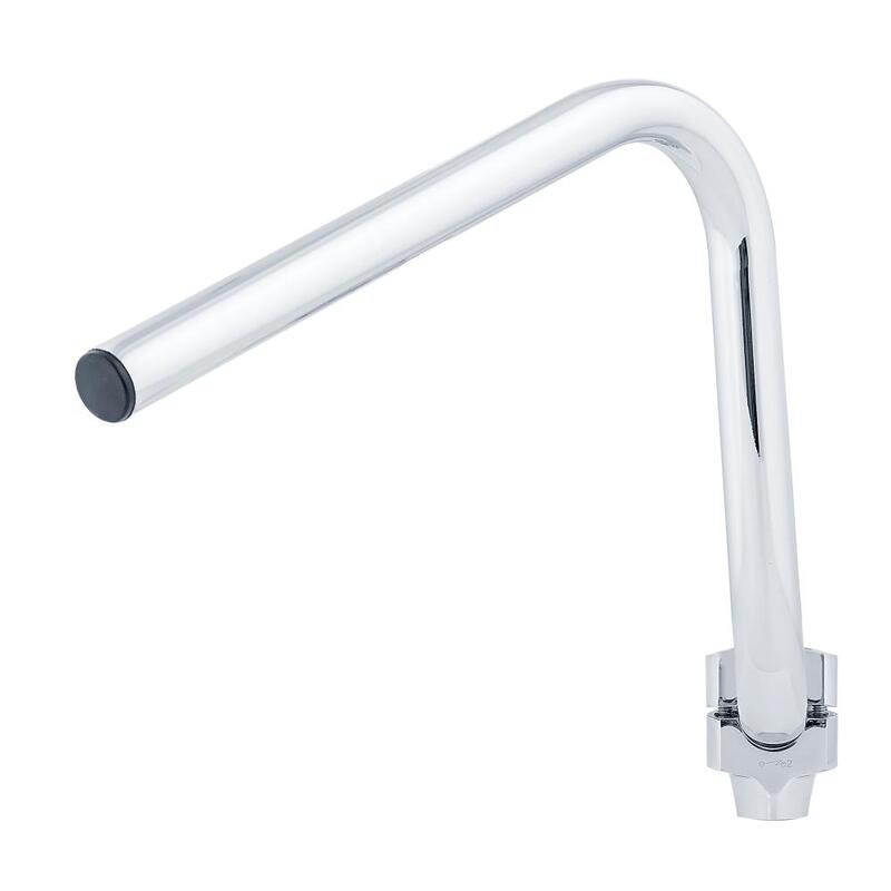 Harley Davidson Fxst [HIGHWAY HAWK] - Bad Hawk 1 inch stuur met 3 gaten, 845 mm breed 240 mm hoog, chroom