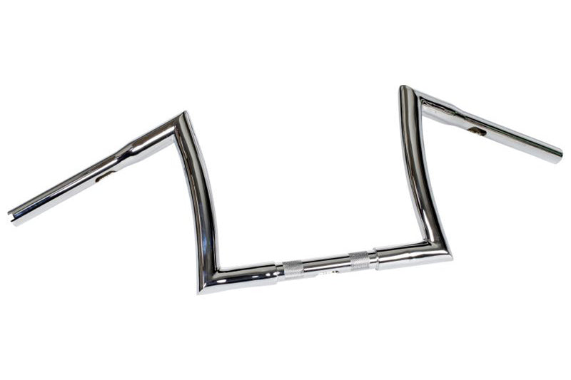 Harley Davidson Flst [HIGHWAY HAWK] - Bad Ape 1 inch handlebar with 3 holes, 800mm wide 220mm high, chrome