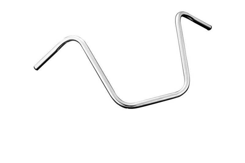 Yamaha Xvs 950 [HIGHWAY HAWK] - Apehanger 1 inch handlebar with Harley notch, 900mm wide 410mm high, chrome