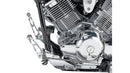 Yamaha Xvs 1100 Drag Star [BURCHARD EXCELLENCE] - vorverlegte Fußrastenanlage mit ABE, +19 cm, Yamaha XVS 1100 Drag Star /Classic, Sundance gefräst, chrom