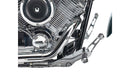 Yamaha Xvs 1100 Drag Star [BURCHARD EXCELLENCE] - vorverlegte Fußrastenanlage mit ABE, +19 cm, Yamaha XVS 1100 Drag Star /Classic, Sundance gefräst, chrom