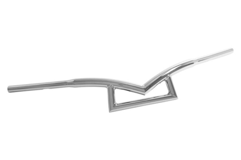 Honda Vt 750 [HIGHWAY HAWK] - Poseidon handlebar, 1 inch (25.4 mm), with 3 holes, chrome