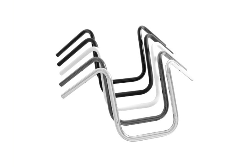 Suzuki Vl 800 Intruder Vo [HIGHWAY HAWK] - Bad Hawk stuur, 1 inch (25,4 mm), met 3 gaten, matzwart