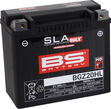 Moto Guzzi Quota 1100 [BS BATTERIJ] - SLA Onderhoudsvrije batterij fabrieksgeactiveerd - BGZ20HL