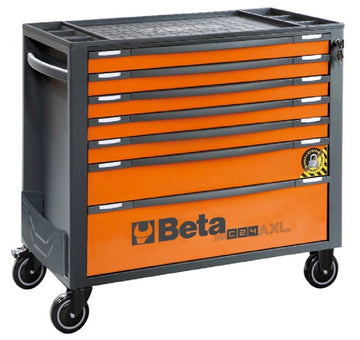 BETA XL gereedschapswagen met 7 laden en 418-delig gereedschapassortiment