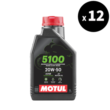 5100 4T Motorolie 20W50 1L 12-pack [Motul]