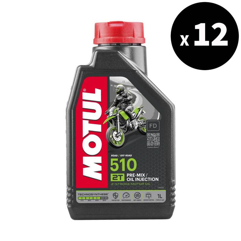 510 2T motor oil 1l, 12 pack [Motul]