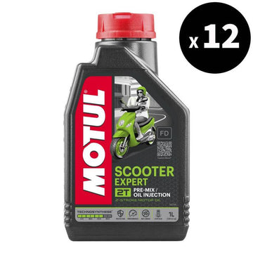 Scooter Expert 2T Motorolie 1L, 12 Pack [Motul]