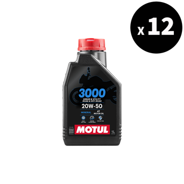 3000 4T Motoröl 20W50 1L 12er-Pack [MOTUL]